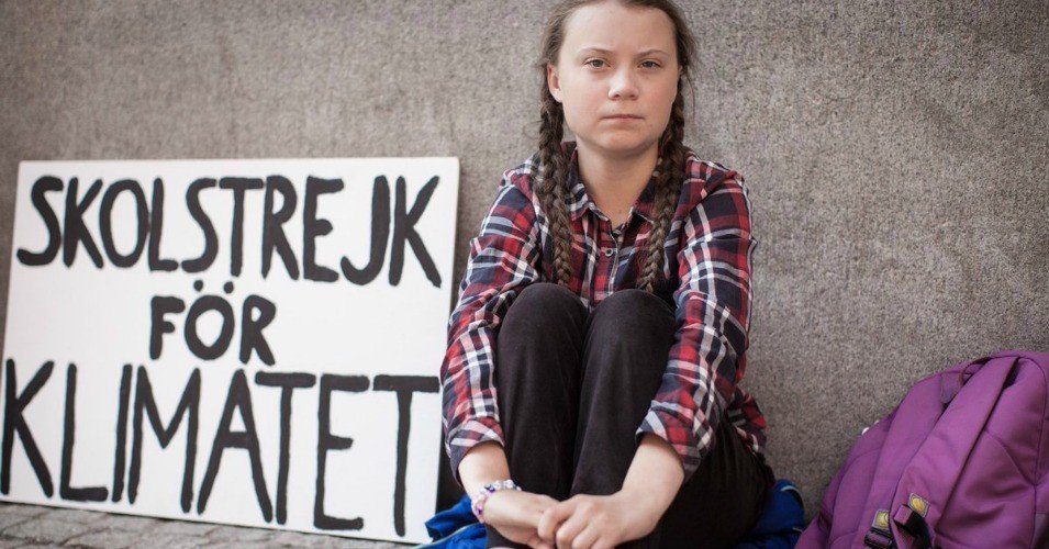 Greta Thunberg / Foto: #GretaThunberg